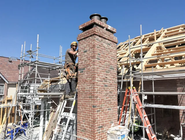 New chimney installation completed by Mount Holly Chimney Sweep in Mount Holly, NC